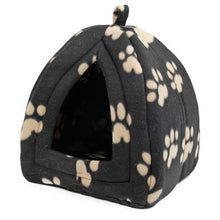Load image into Gallery viewer, Warm Cotton Cat Cave House Pet Bed