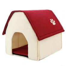 Load image into Gallery viewer, Pet Cat Cave House Bed