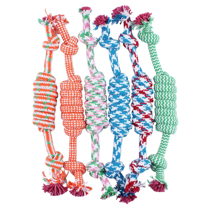 Dog Pet Puppy Chew Cotton Rope Ball