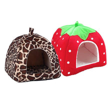 Load image into Gallery viewer, Soft Strawberry Pet Dog House
