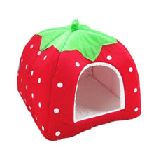 Load image into Gallery viewer, Soft Strawberry Pet Dog House