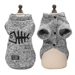 Winter Cat Clothes Pet Puppy