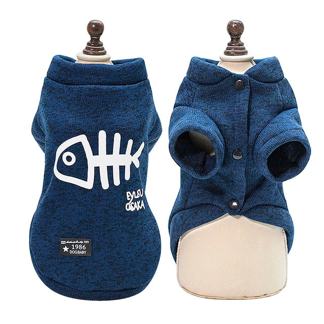 Winter Cat Clothes Pet Puppy