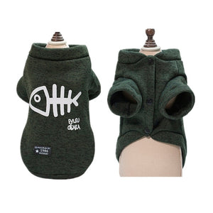 Winter Cat Clothes Pet Puppy