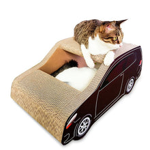 Load image into Gallery viewer, Cardboard Cat Scratcher Car Design